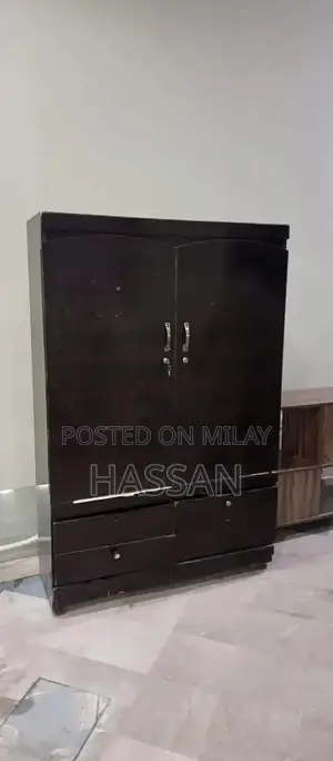 Photo - Large Wooden Wardrobe Almaari - 6x5 Feet Storage Solution