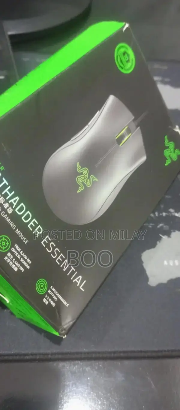 Razer DeathAdder Essential Gaming Mouse - Precise Optical Sensor