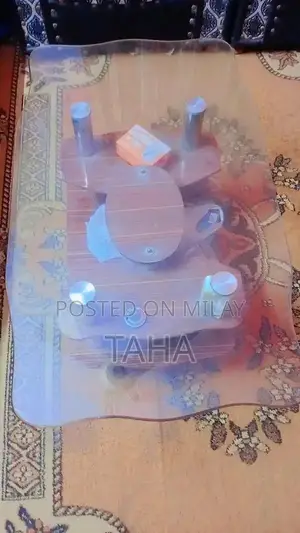 Comfortable 5-Seater Sofa with Dining Table Set