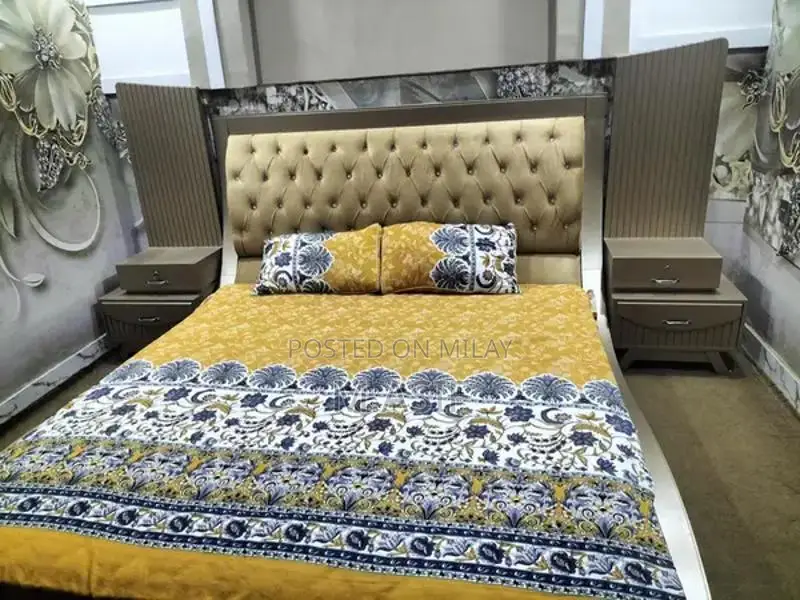 Modern King Size Bed Frame - Stylish New Design