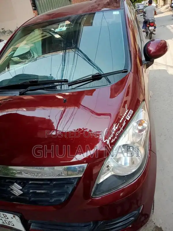 2008 Suzuki Cervo Burgundy Compact City Car