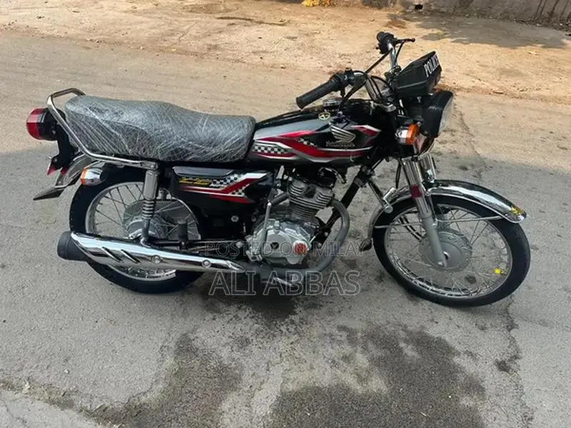 Honda 125cc Motorcycle with Lamination and LED Installation