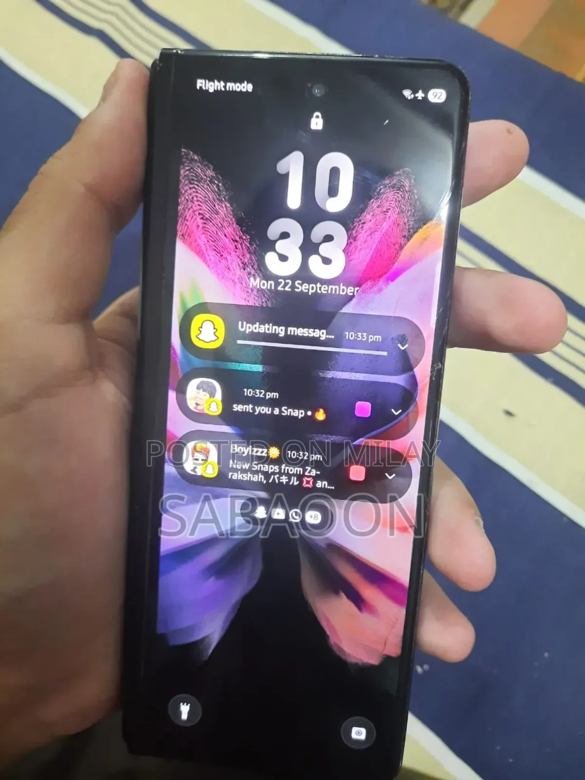 Samsung Galaxy Z Fold3 5G 256 GB Black