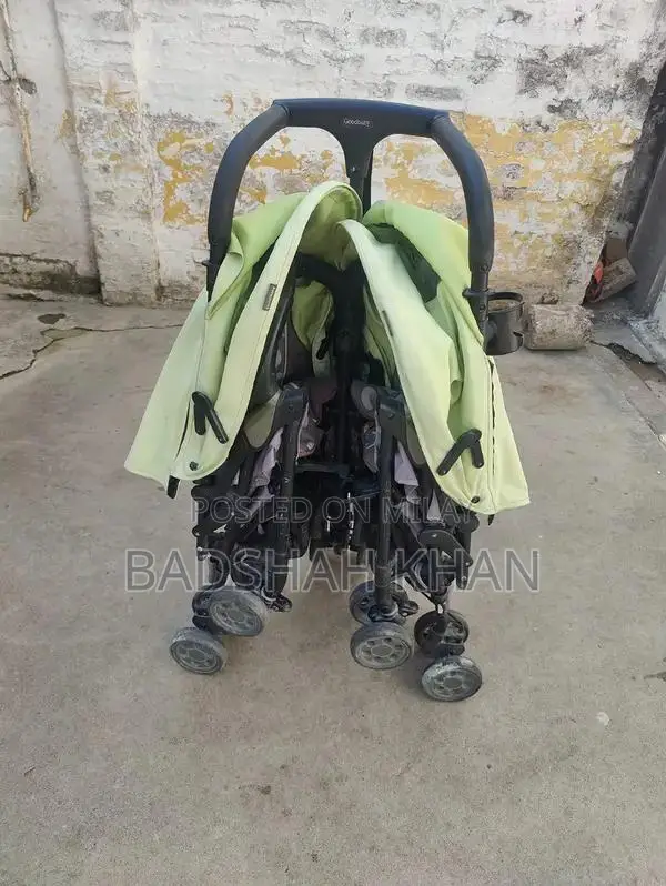 Goodbaby Twin Baby Stroller with Individual Canopies