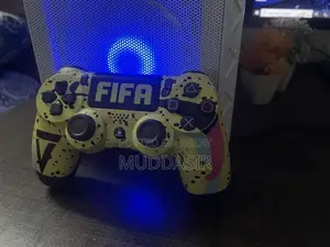 FIFA Theme PlayStation 4 Controller in Yellow