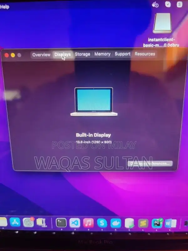 Apple MacBook Pro 13" Mid 2012 Core i5 Laptop