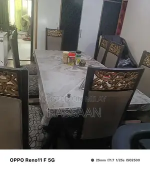 Wooden Double Bed Frame with Side Table and Dressing