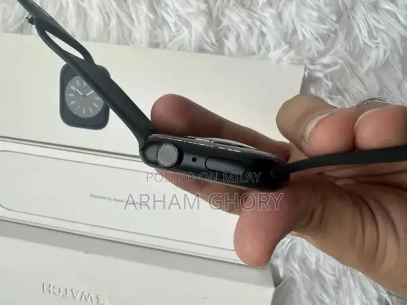 Apple Watch Series 8 45mm Midnight - Latest Smart Fitness Smartwatch