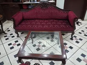 Photo - 5 Seater Living Room Sofa Set with Center Table