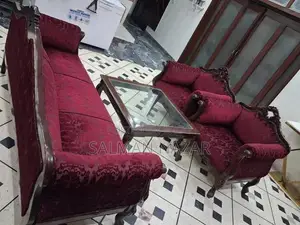 5 Seater Living Room Sofa Set with Center Table