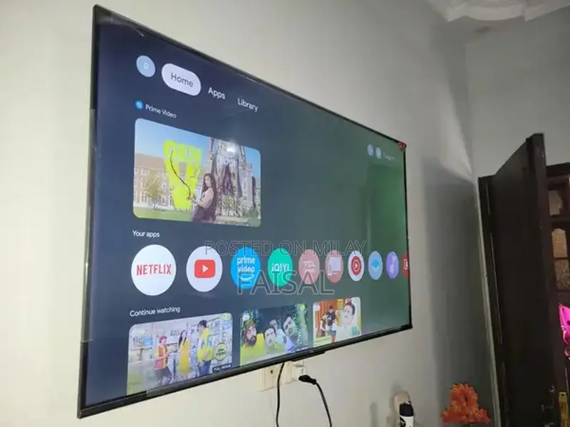 55-Inch Google TV Smart Television with Warranty