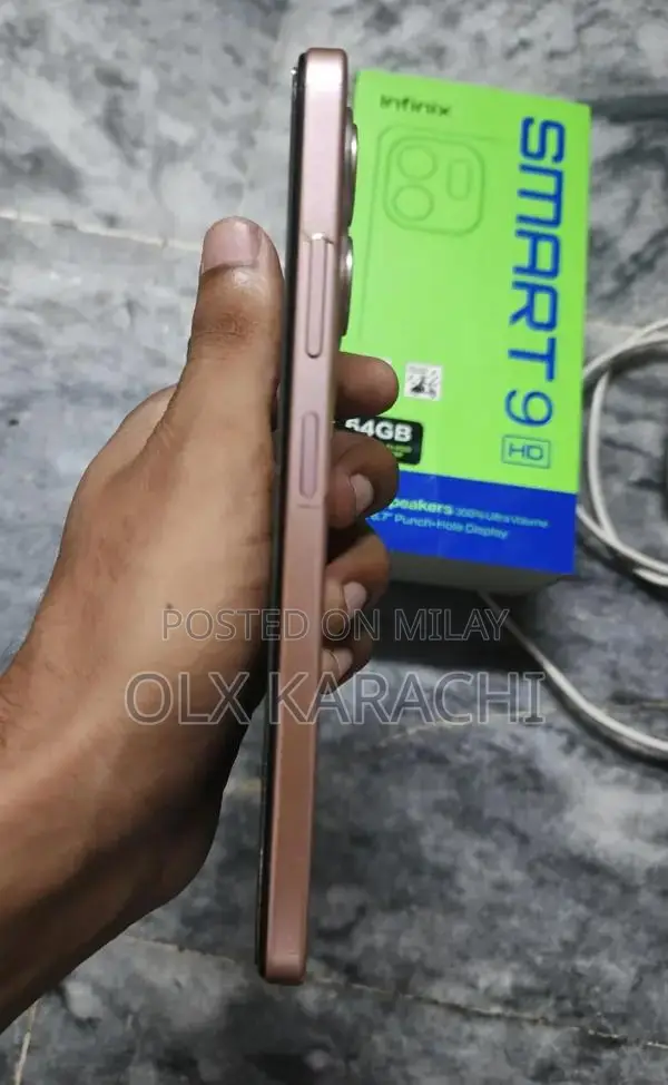 Infinix Smart 9 HD Smartphone with 4GB RAM and 64GB Storage