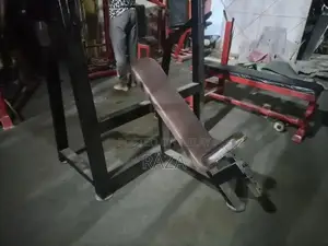 Home Gym Fitness Equipment - T Bar and Bench Set