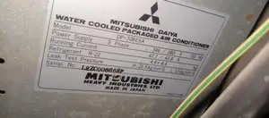 Water Cooled Industrial Air Conditioning Unit 40 Ton Capacity