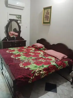 Photo - 2 Single Beds with Mattresses, Dresser, and 4 Wooden Chairs