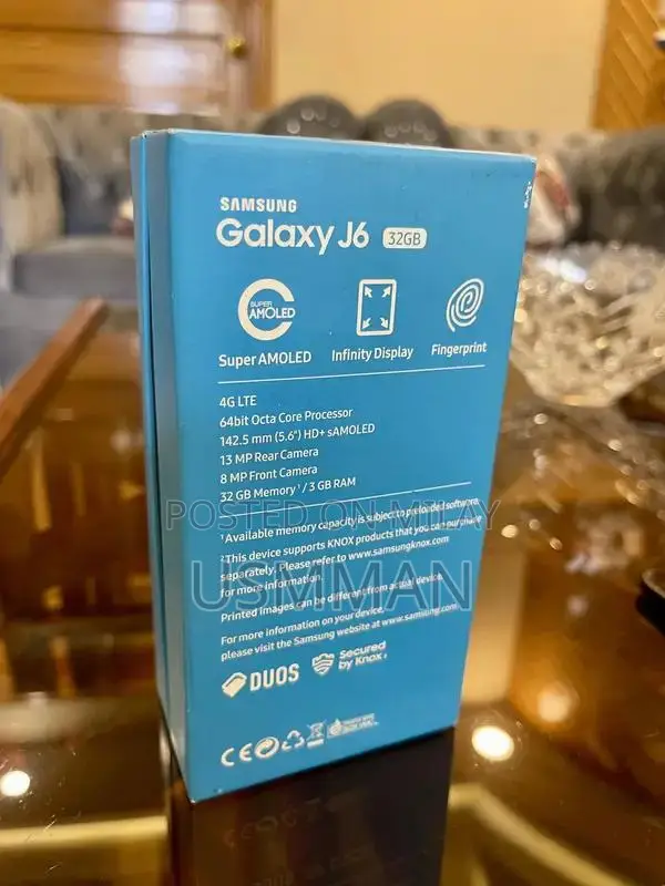 Samsung Galaxy J6 Smartphone 3GB RAM 32GB Storage Unlocked