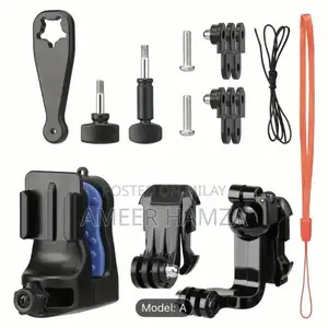 Tuyu Detachable Helmet Chin Mount for Action Cameras and Vloggers