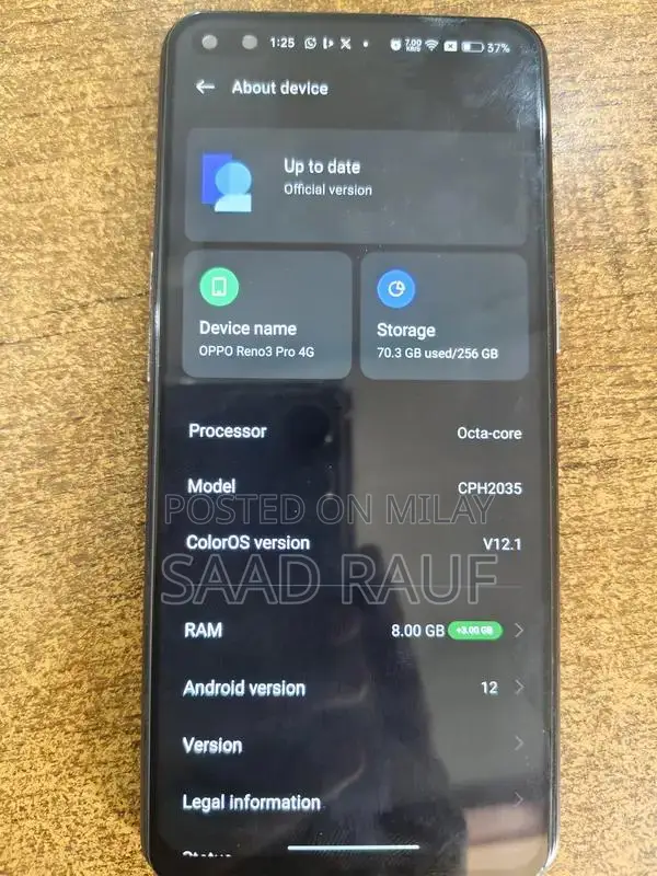 OPPO Reno 3 Pro Smartphone - 11GB RAM, 256GB Storage