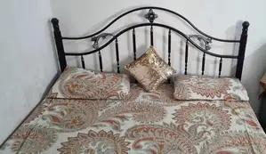 Photo - Sturdy Double Iron Bed Frame - Classic Bedroom Furniture