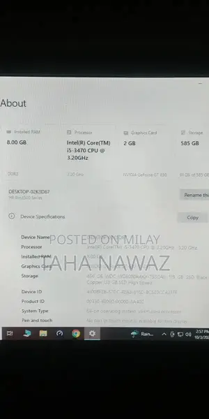 Intel Core i5 3rd Gen Laptop with SSD and GT 630 Graphics