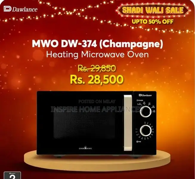 Premium Microwave Ovens - Inspire, Haier & Dawlance Models