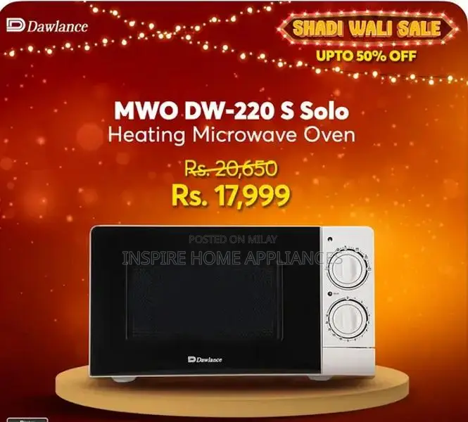 Premium Microwave Ovens - Inspire, Haier & Dawlance Models