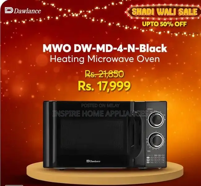 Premium Microwave Ovens - Inspire, Haier & Dawlance Models