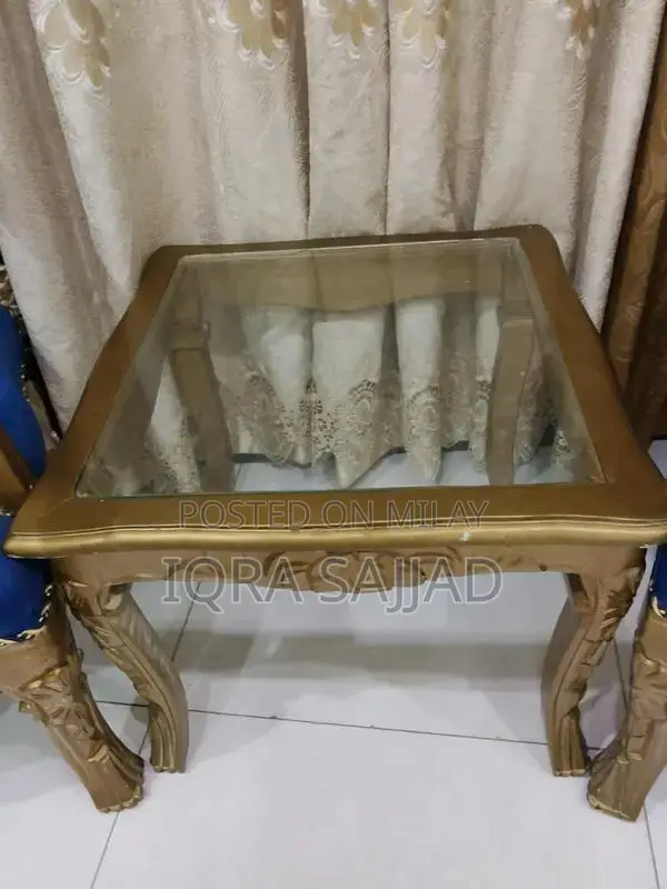 Wooden Dining Set with Coffee-Colored Chairs and Table