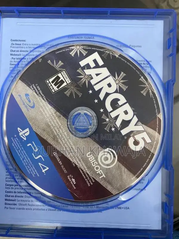 FarCry 5 PlayStation 4 Video Game with Multiple Game Bundle