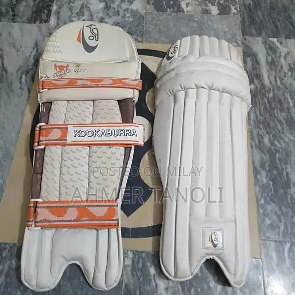 Professional Cricket Batting Pads - Full Size Protection Gear