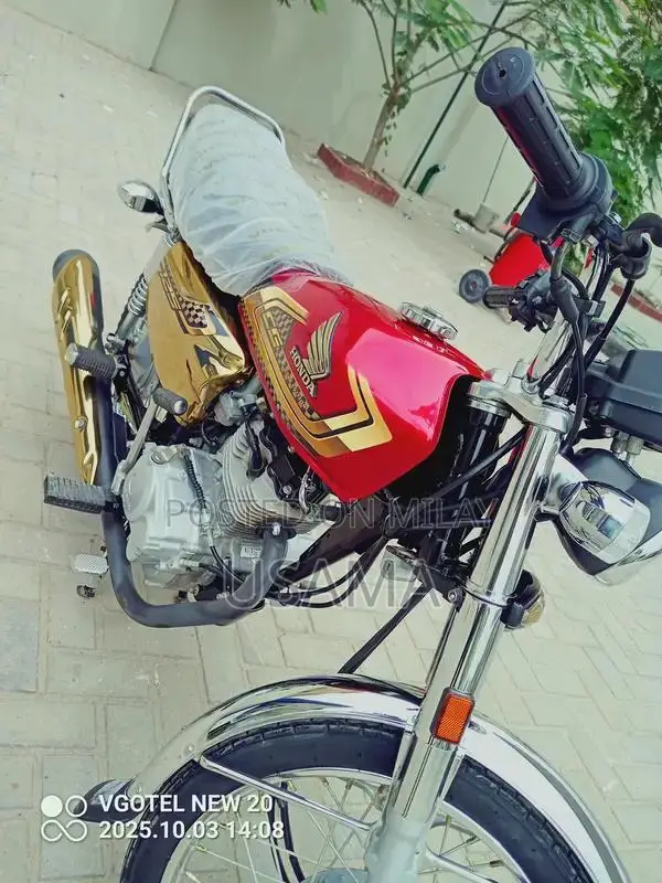 Honda CG 125 Gold Edition 2025 Motorcycle