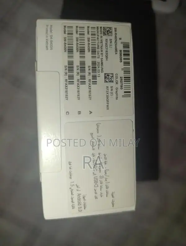 Samsung Galaxy Buds FE Graphite Wireless Earbuds