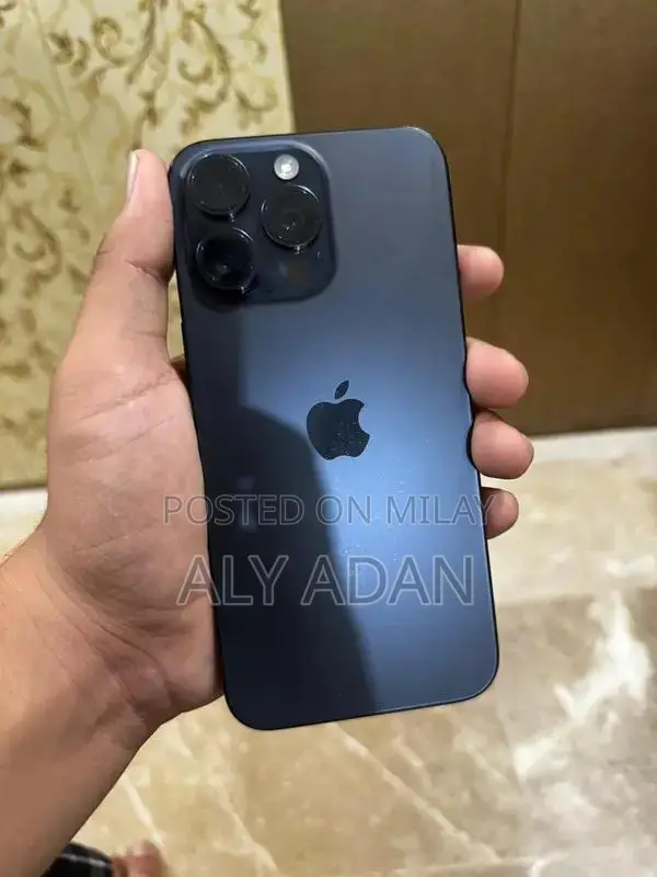 Blue Titanium 256GB Pro Max Smartphone