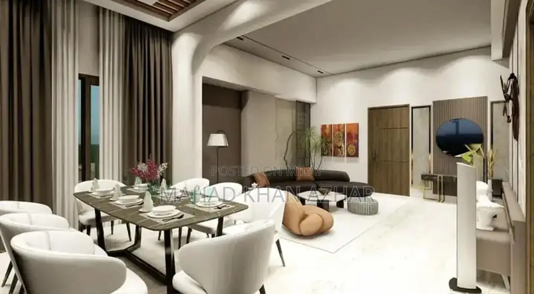 2 Bedroom House with Drawing Room and Dining Area