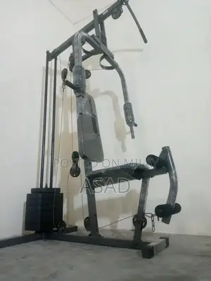 Photo - Home Gym Exercise Equipment Compact Personal Training Set