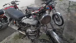 Hero 125 Motorcycle Chassis with YBR Engine and Disk Brakes