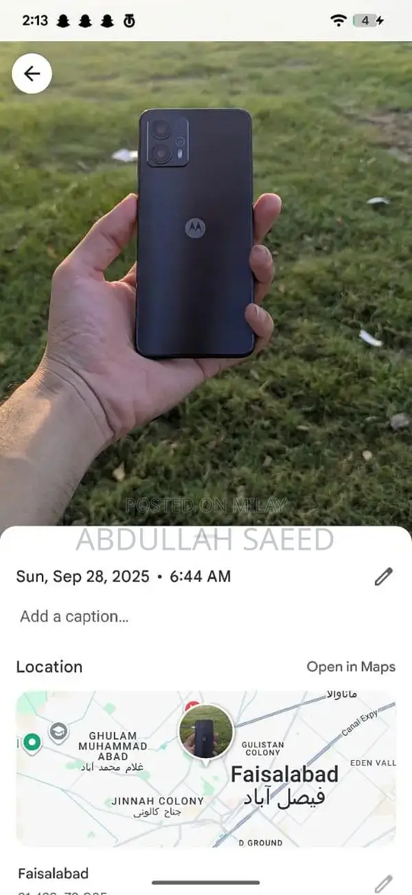 Upgraded Motorola Smartphone 8GB RAM 128GB Storage