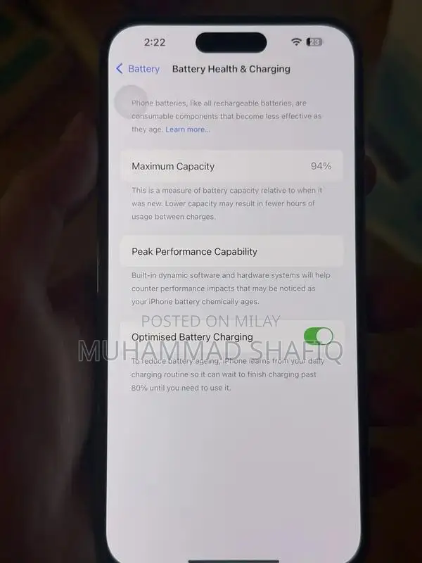 Pro Max 128GB Smartphone - Factory Unlocked Purple Edition