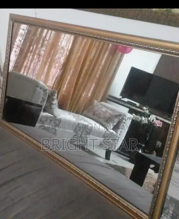 Large Acrylic Wall Mirror - Decorative Home Accent