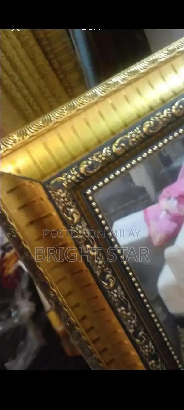 Large Acrylic Wall Mirror - Decorative Home Accent