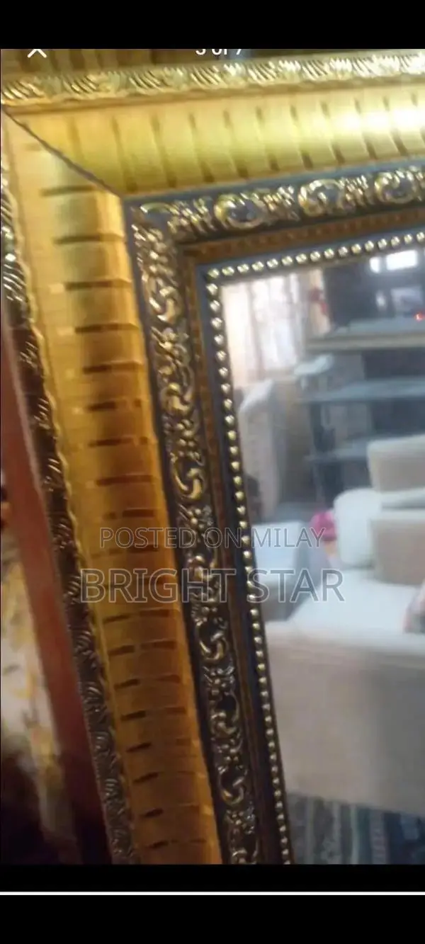 Large Acrylic Wall Mirror - Decorative Home Accent