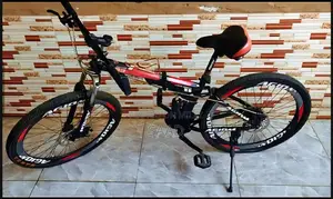 Photo - Lightweight Foldable Bicycle with Disc Brakes and Gears