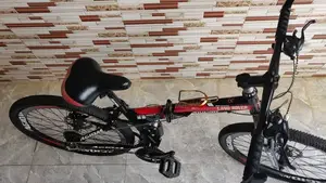 Lightweight Foldable Bicycle with Disc Brakes and Gears
