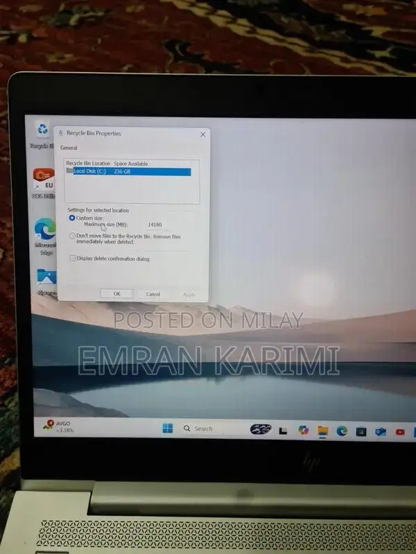 HP EliteBook Ryzen 5 Pro Laptop with Dedicated Graphics