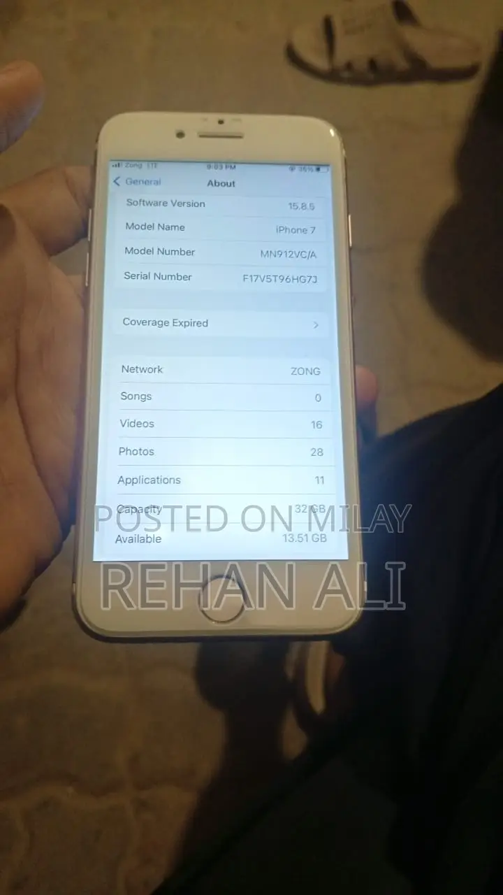 New Apple iPhone 7 32 GB Rose Gold