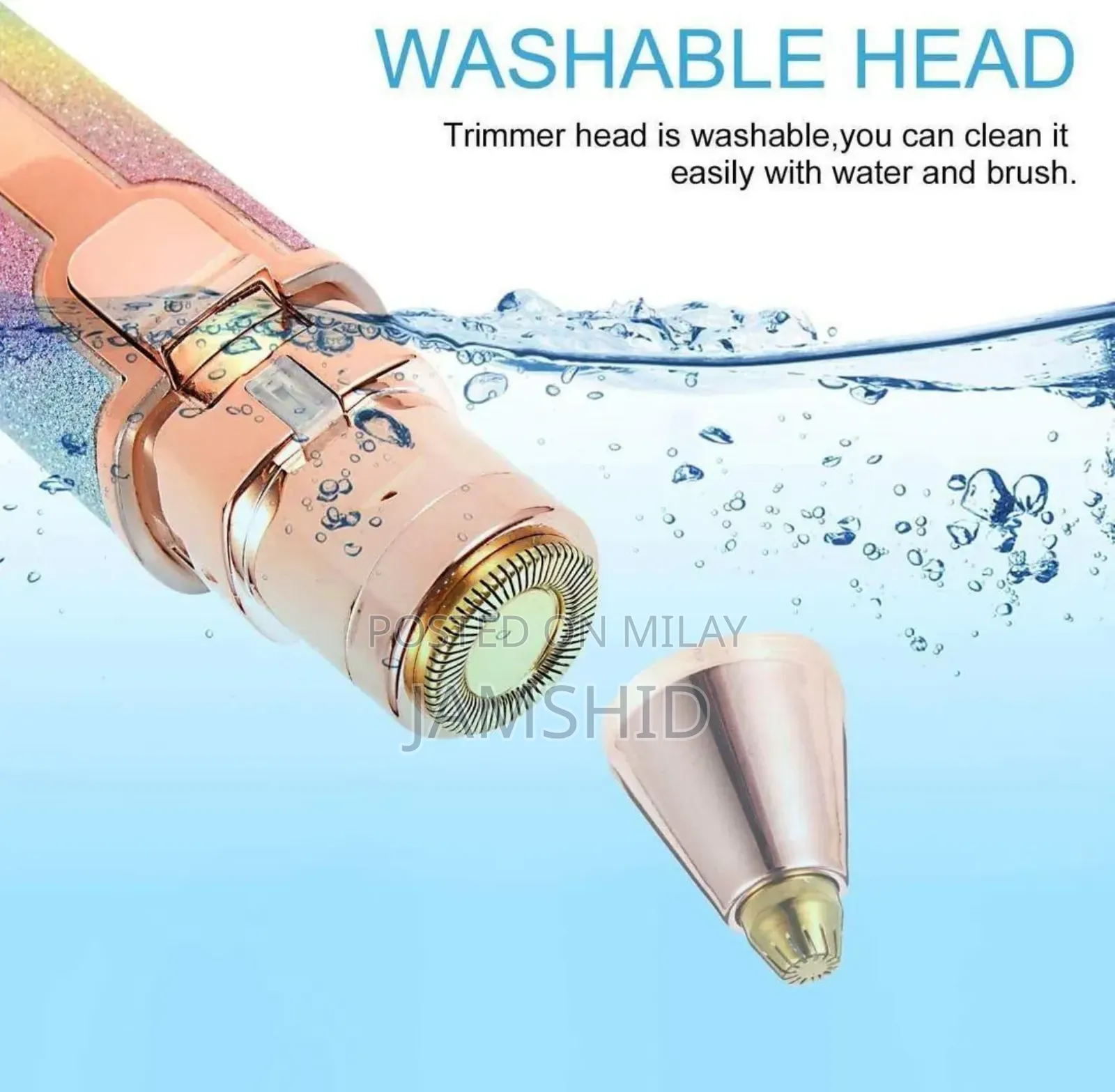 Rechargeable Women's Eyeberows Hair Trimmer