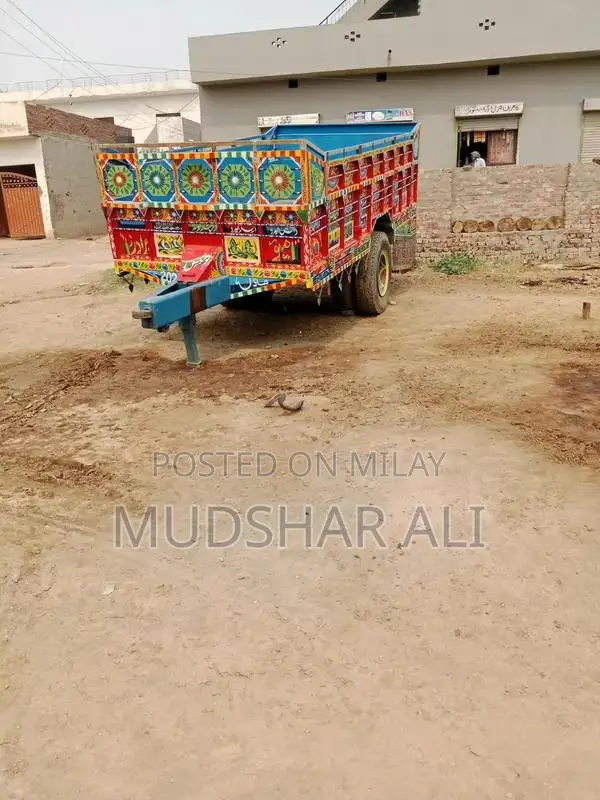 14-Foot Tractor Trailer with 7-Foot Width - Versatile Agricultural Tra