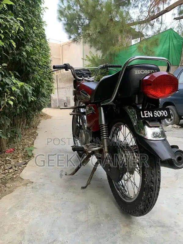 Honda CG 125 Motorcycle - 2009 Model in Excellent Condition