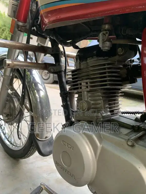 Honda CG 125 Motorcycle - 2009 Model in Excellent Condition