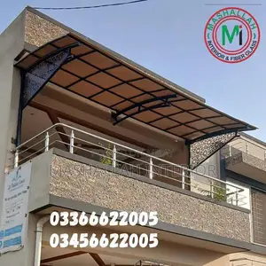 Photo - Fiberglass Shades and Tensile Covers for Car Parking and Pools